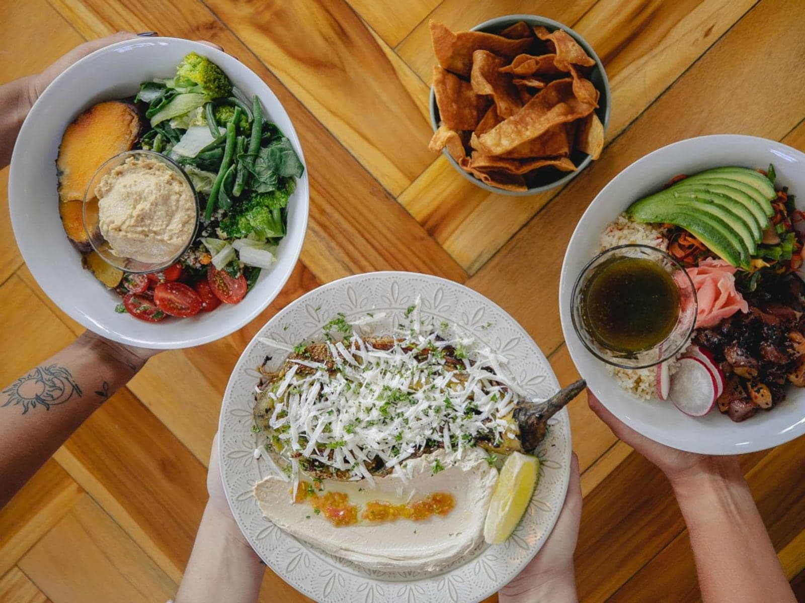 Eat Street, Food-stall cluster · grab-and-go