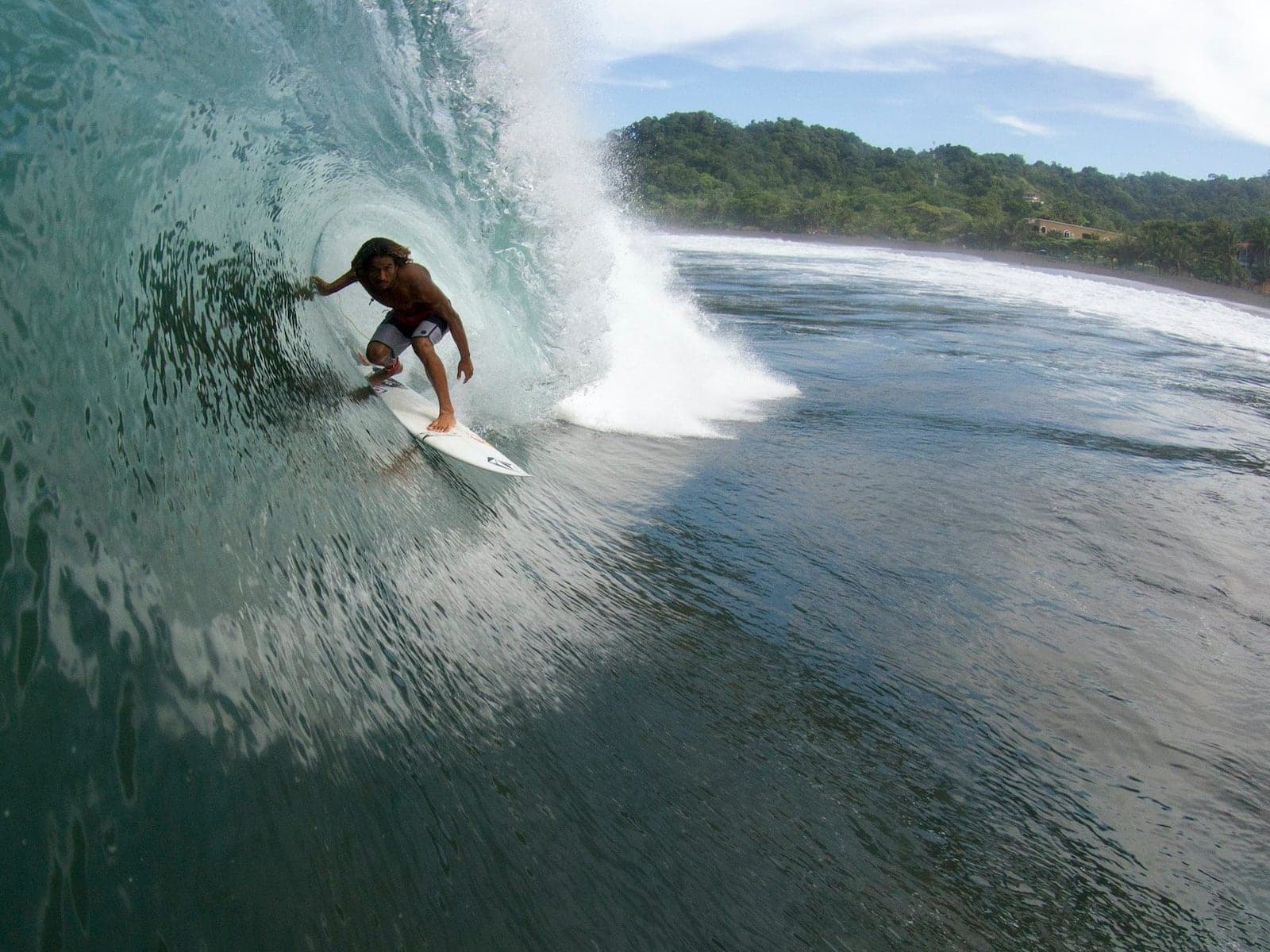 Playa Hermosa, Longer, lazier · longboards welcome