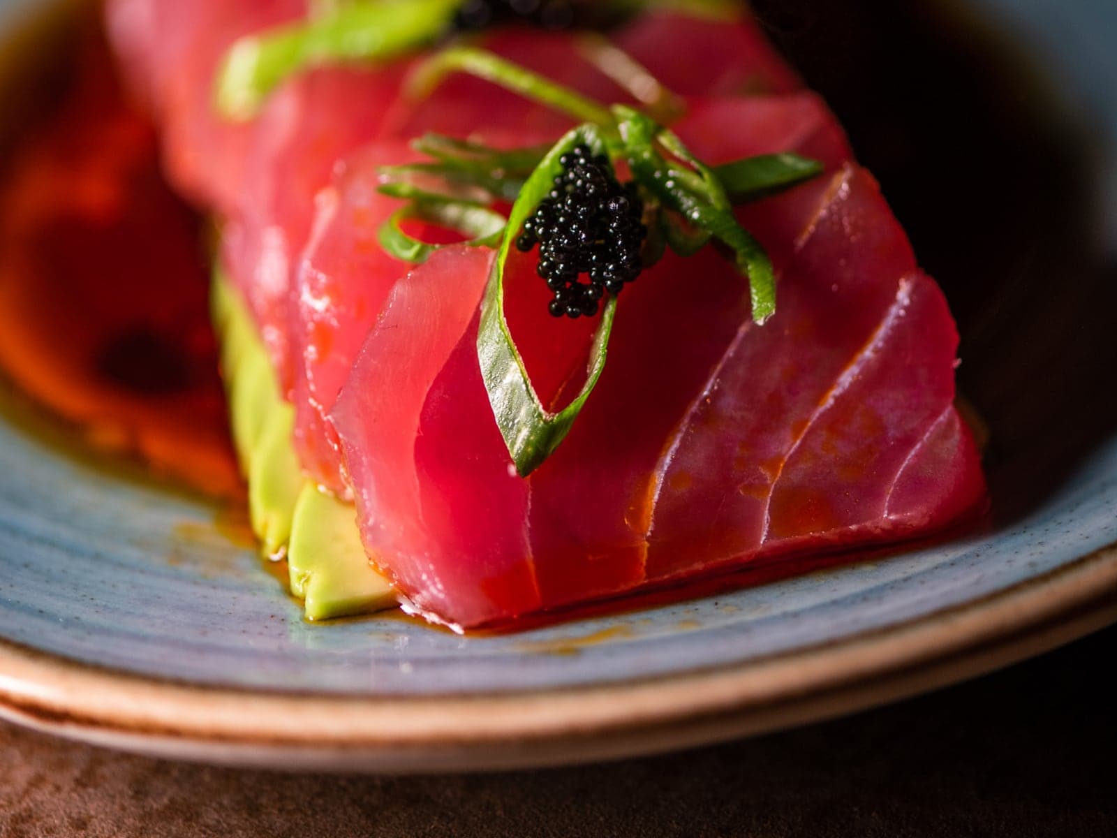 Katana Sushi — Asian fusion · string-lit patio